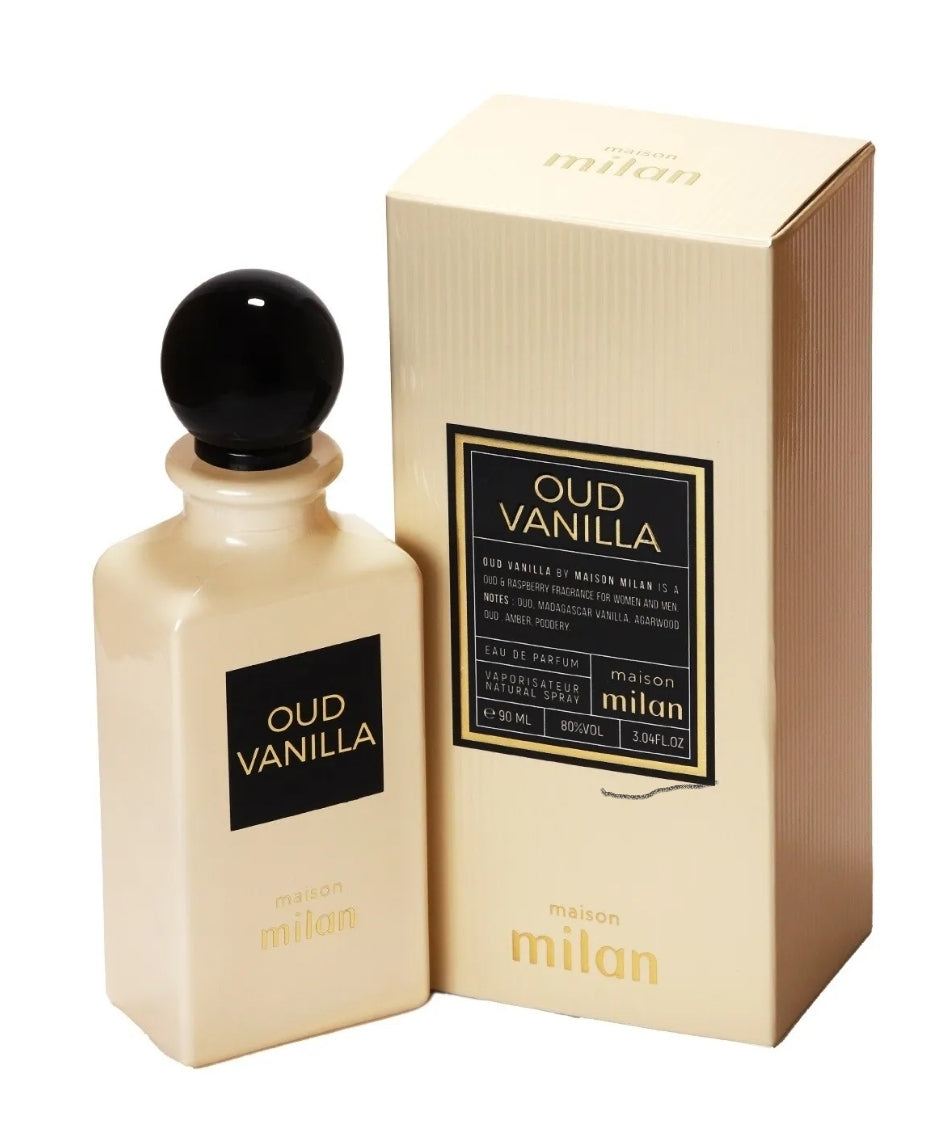 Oud and discount vanilla perfume price