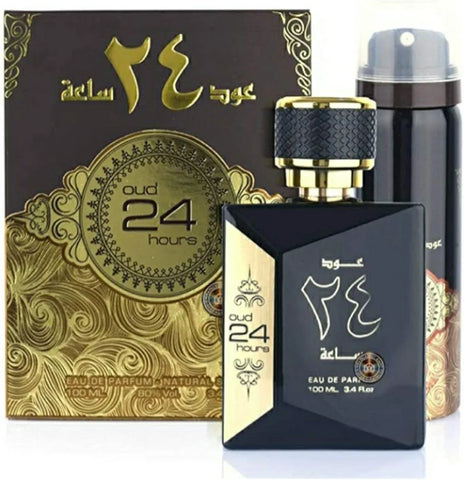 Oud 24 hours 100ml Al Zafaran Black Orchid Perfume EDP.