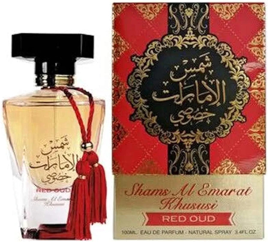 Shams Al Emarat Khususi Red Oud EDP 100ml by Ard Al Zaafaran