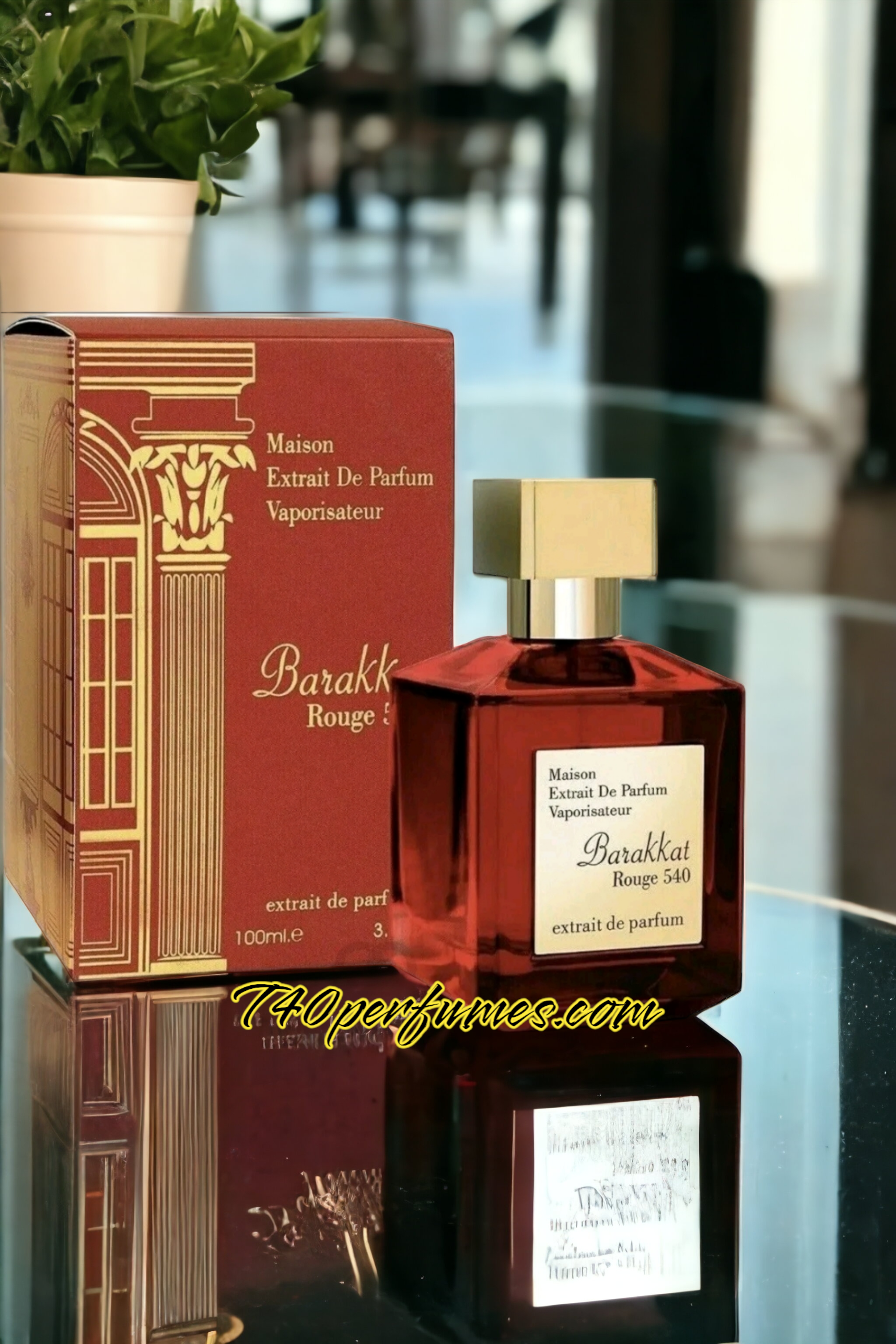 Barakkat Rouge 540 100ml エクストレクト・ド・パルファム Amazon.com : Maison Alhambra Fragrance World Barakkat Rouge