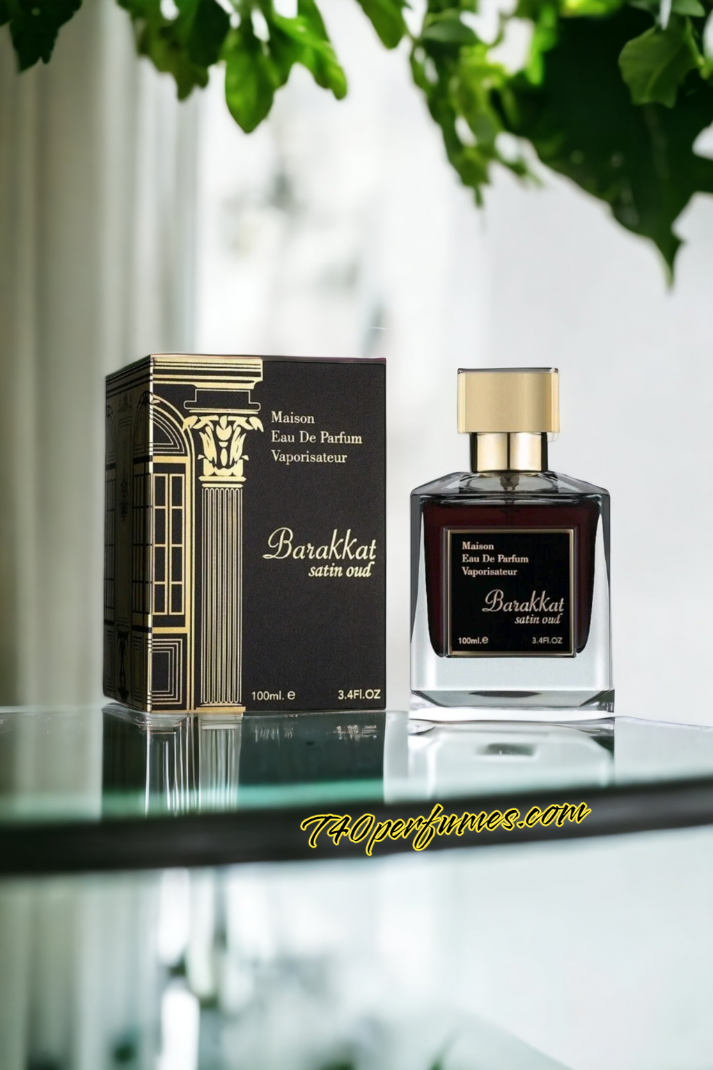 Barakkat Satin Oud EDP  by Fragrance World (100ml)