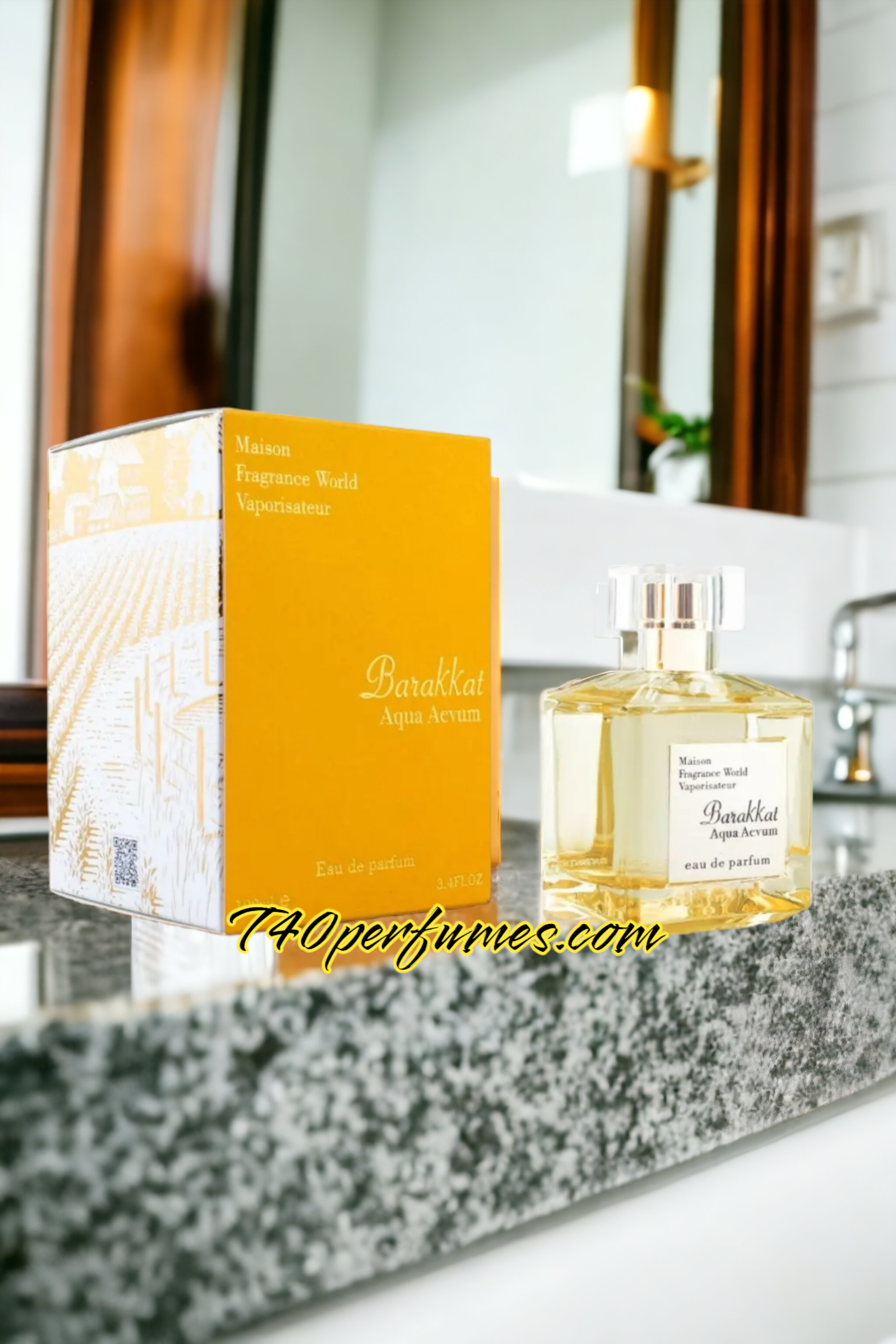 Barakkat Aqua Aevum 100ml Eau de Parfum by Fragrance world.