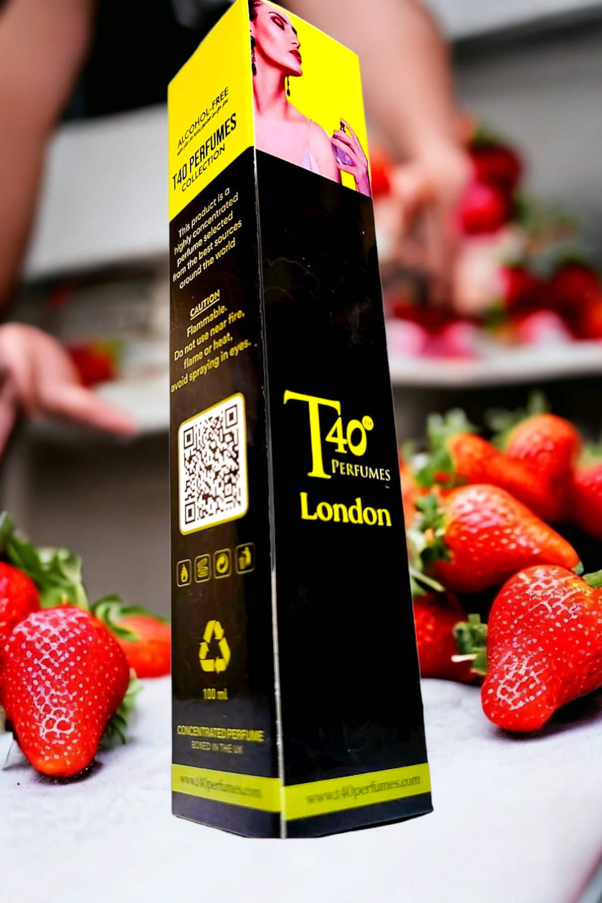Strawberry 🍓 pure perfume Oil 100ml