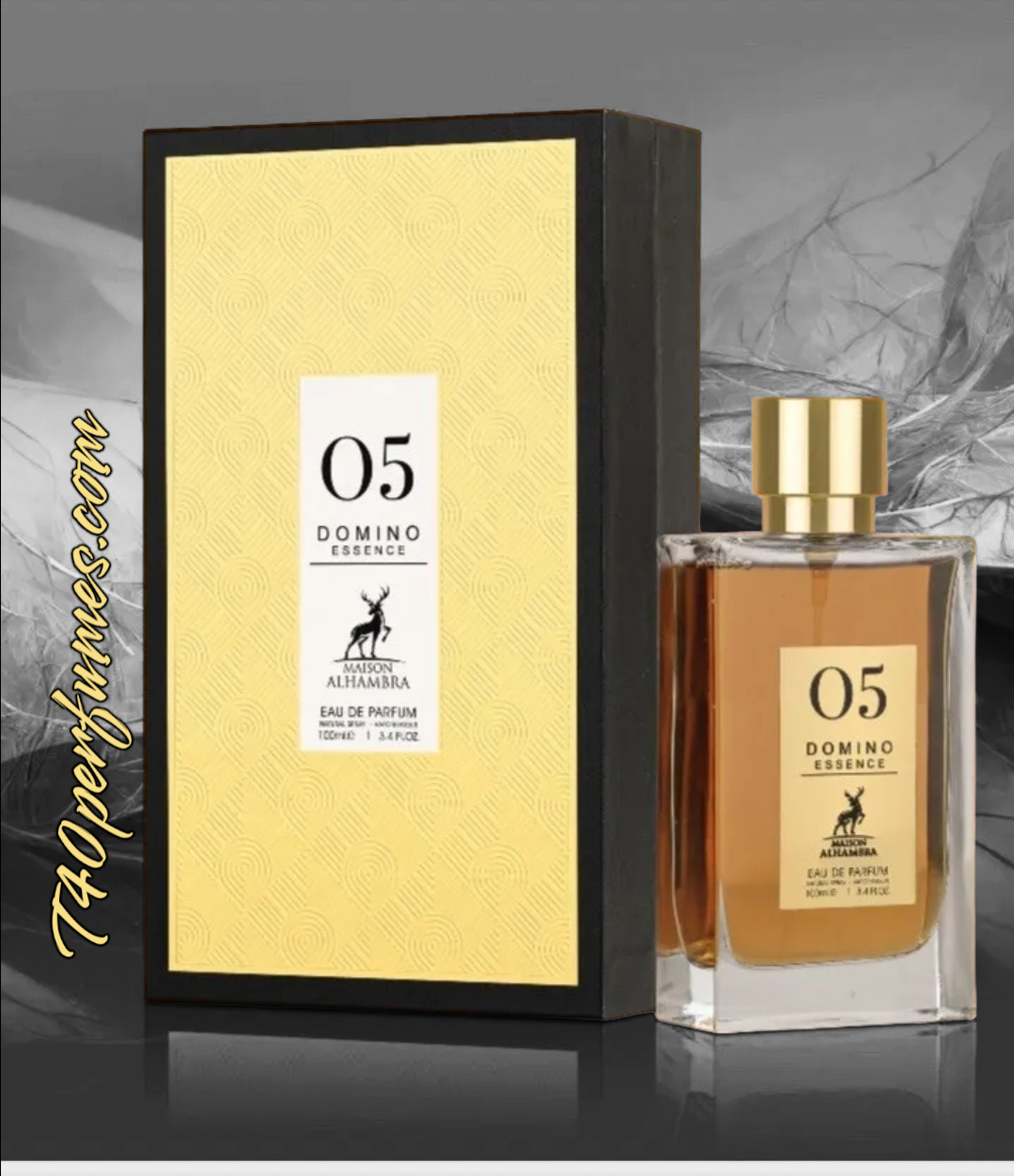 05 Domino Essence EDP Perfume By Maison Alhambra 100ML🥇Super Rich Fragrance