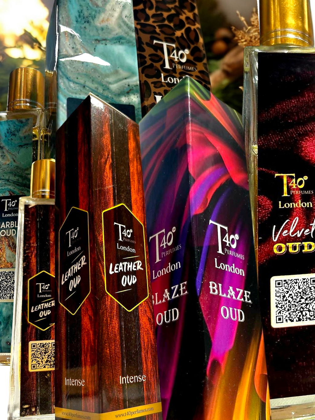 Blaze Oud 50ml Alcohol-Free perfume oil.
