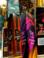 Blaze Oud 50ml Alcohol-Free perfume oil.