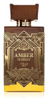 Amber is Great By Zimaya 100 Ml Spray Wood  Fragrance Great Amber Noya  FAST