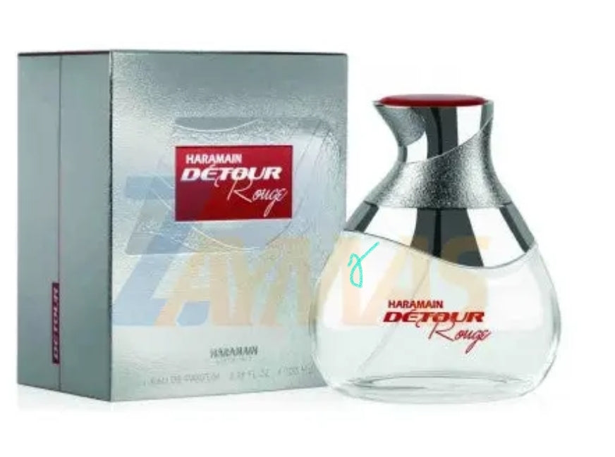 Detour Rouge Arabian perfume Spray 100ml EDP BY Al Haramain.

AL HARAMAIN