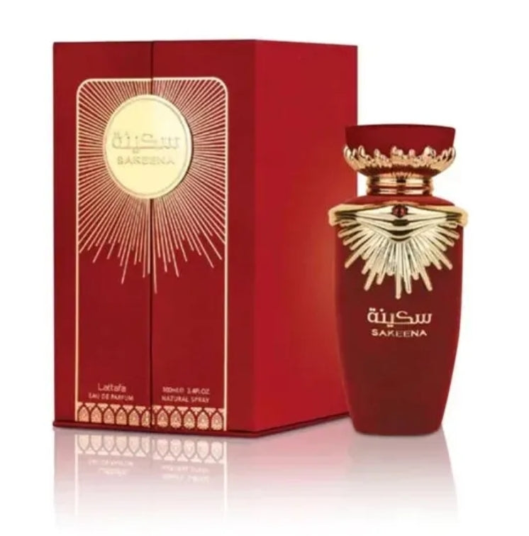 Sakeena 100ML EDP  By Lataffa  Perfume Vanilla.