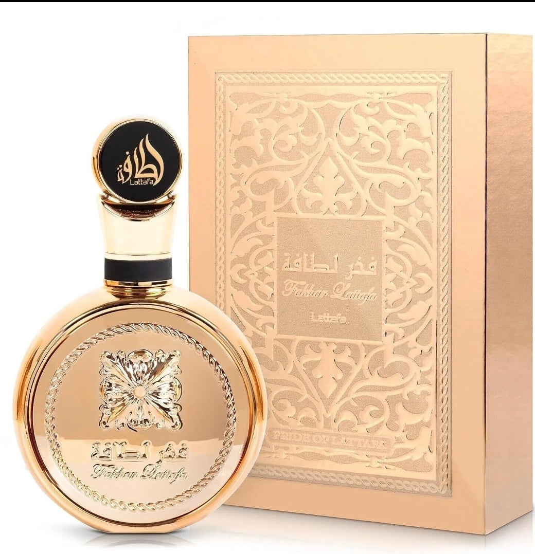 Fakhar Gold Extrait EDP By Lattafa Perfumes 100 ml New Fruity Woody New Fakhar
