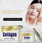 DISAAR Pure Collagen Beauty Cream Anti Aging Wrinkles Free Whitening Moisturizing 80g