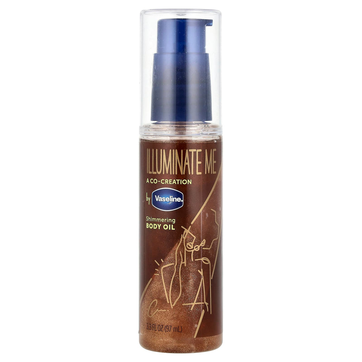 Vaseline Illuminate Me Shimmering Body Oil.