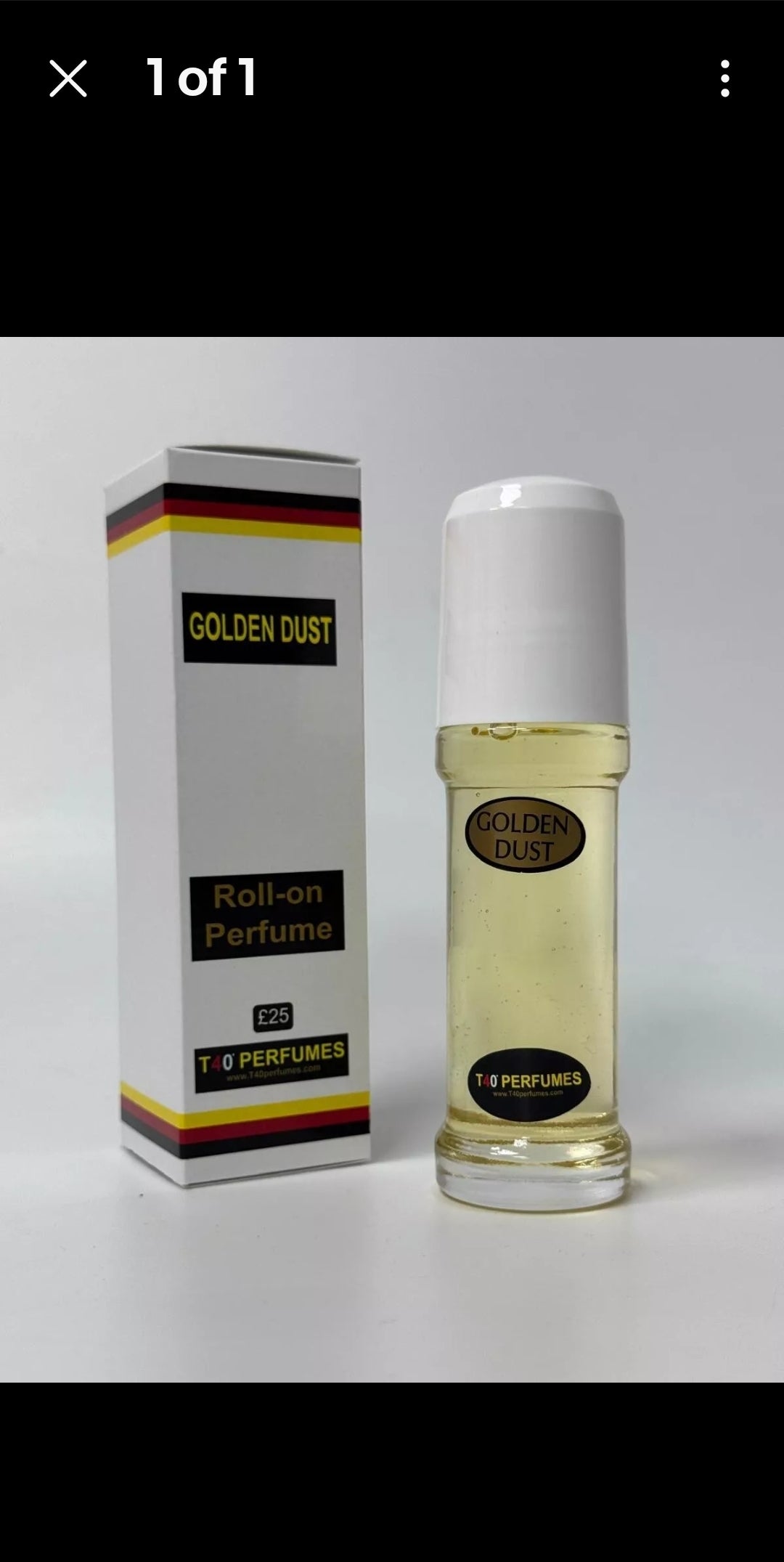 Golden Dust roller 50ml refill.