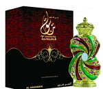 Tanasuk 12ml Perfume Oil Attar by Al Haramain Musk Amber Rose.