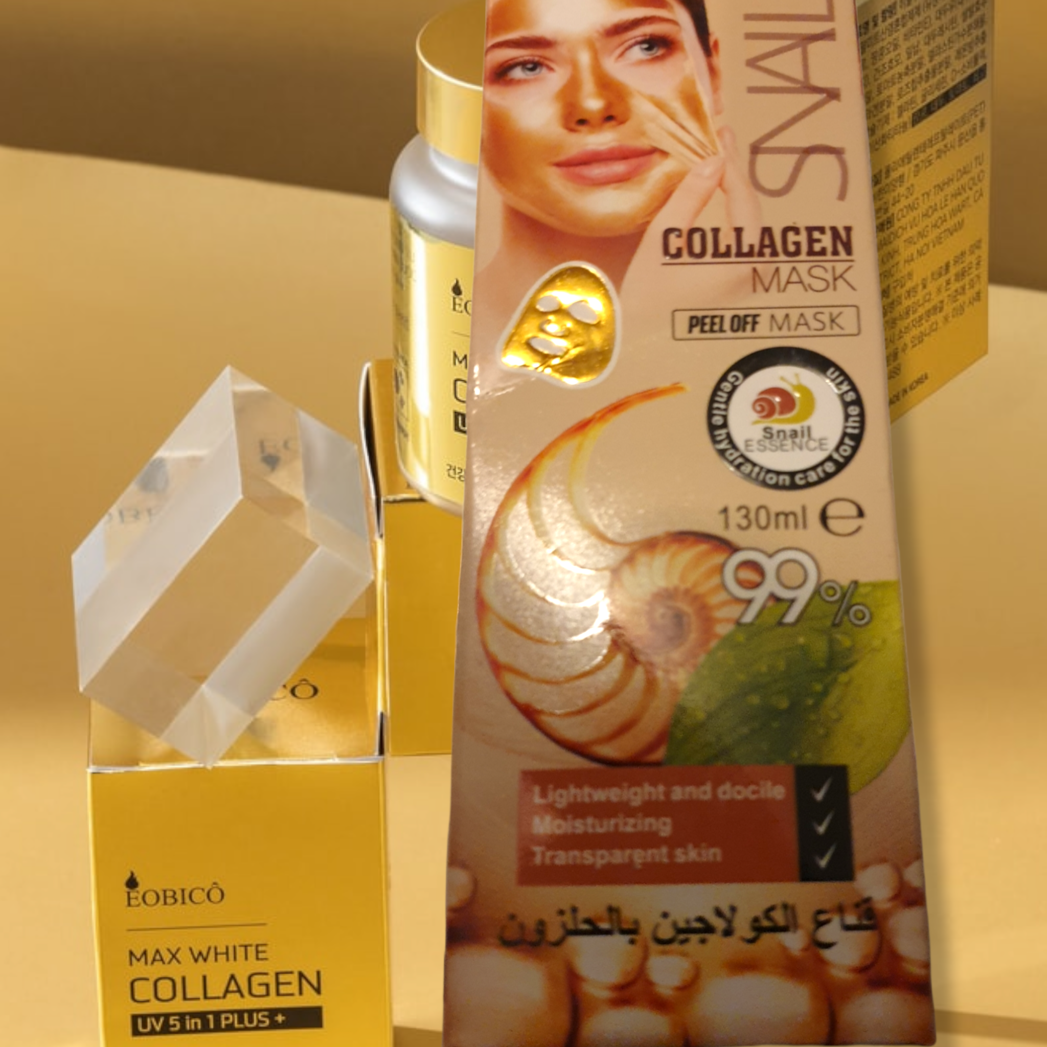 Snail Face Peel -Off Mask