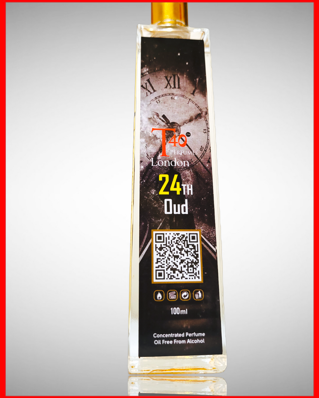 24th pure undiluted Oud oil 100ml