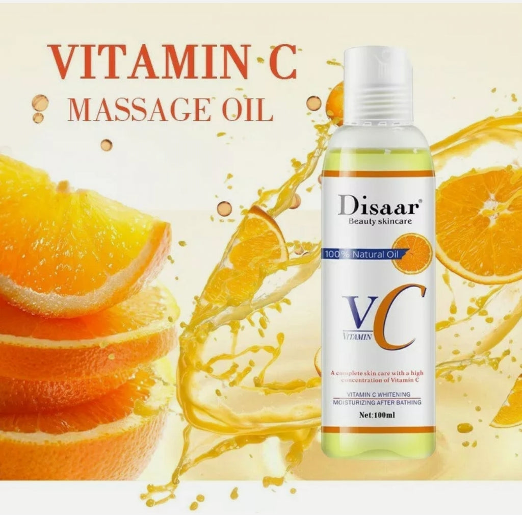 BODY VITAMIN C ACTIVE GLOWING FACE 100% NATURAL OIL 100ML